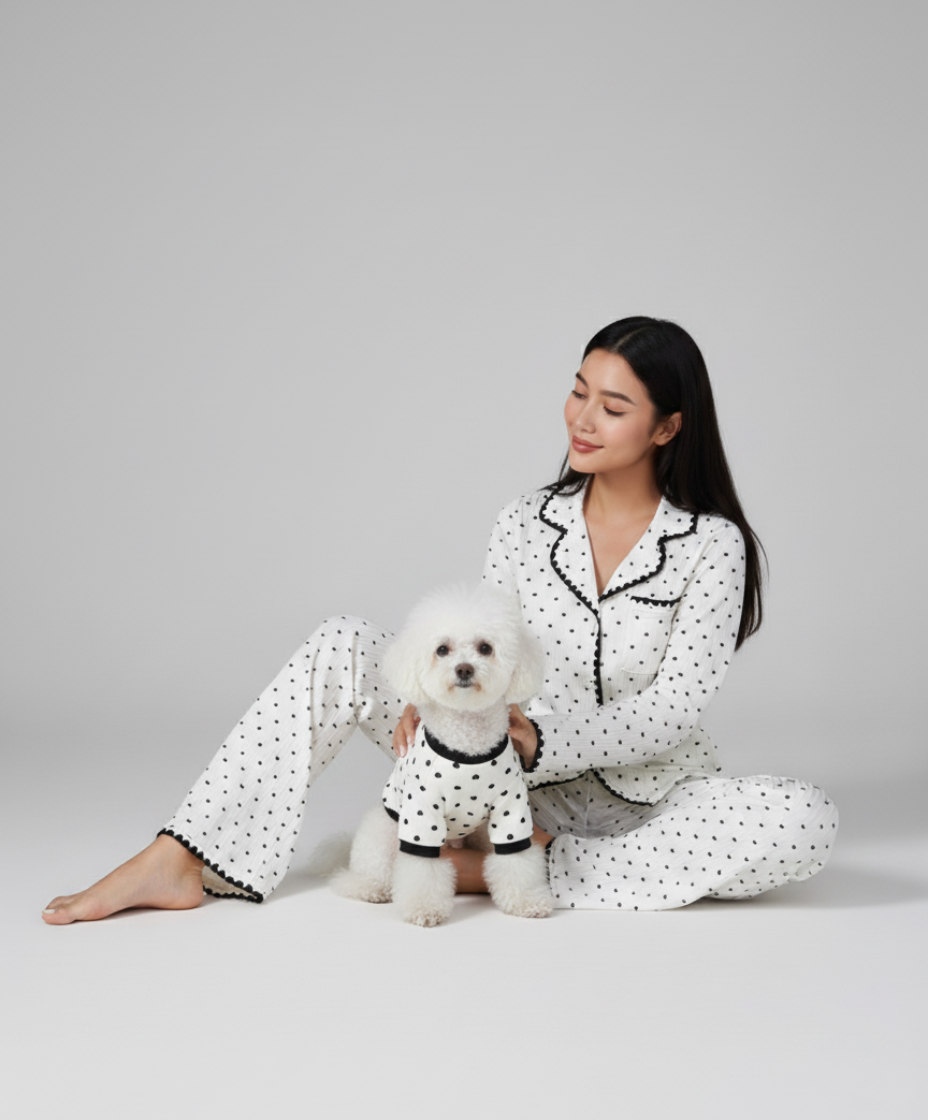 PawJamas Matching Mommy & Doggo Set