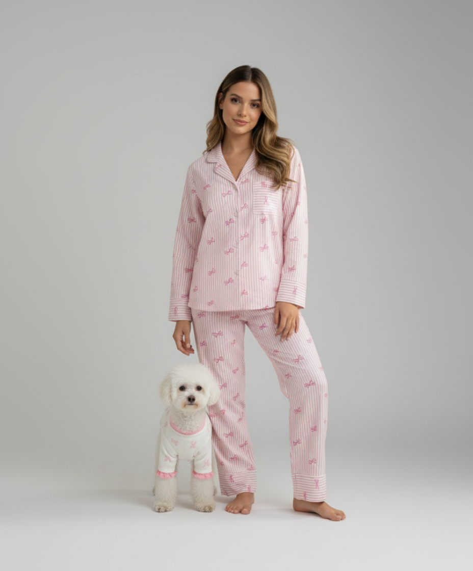 PawJamas Matching Mommy & Doggo Set