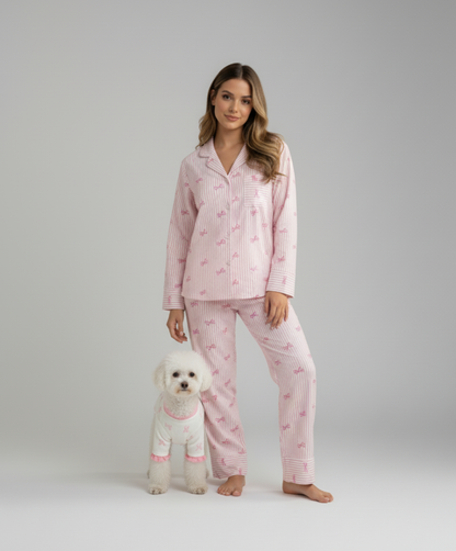 PawJamas Matching Mommy & Doggo Set