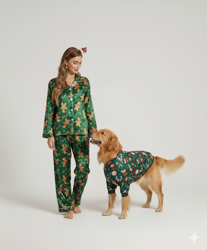 PawJamas Matching Mommy & Doggo Set